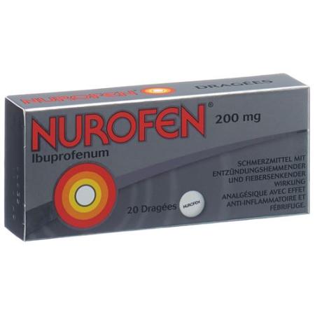 Nurofen Drag 200 mg 20 pcs - PrimeCare Global