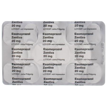 Esomeprazol Zentiva Kaps 20 mg 14 pcs - PrimeCare Global