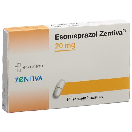 Esomeprazol Zentiva Kaps 20 mg 28 pcs - PrimeCare Global