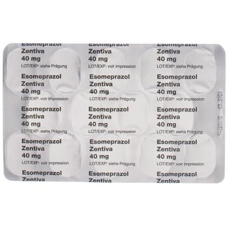 Esomeprazol Zentiva Kaps 40 mg 98 pcs - PrimeCare Global