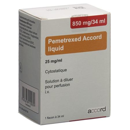 PEMETREXED Accord liquid 850 mg/34ml - PrimeCare Global