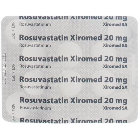 ROSUVASTATIN Xiromed film tablets 20 mg - PrimeCare Global