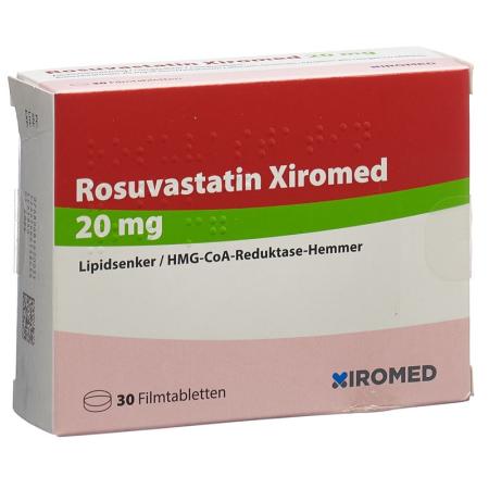 Rosuvastatin Xiromed Filmtabl 20 mg 100 pcs - PrimeCare Global