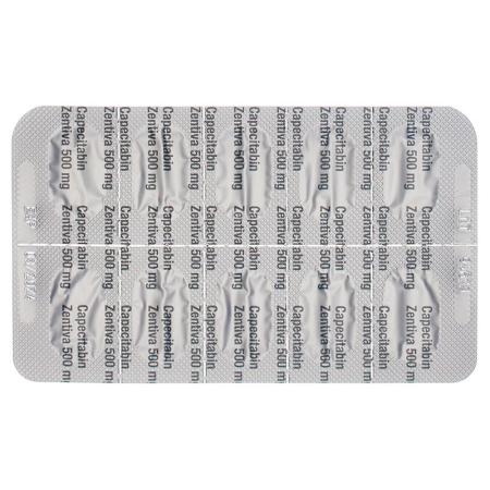 Capecitabin Zentiva Filmtabl 500 mg 120 pcs - PrimeCare Global