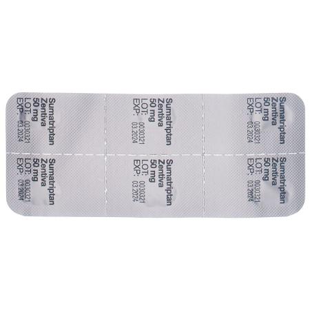 SUMATRIPTAN Zentiva film tablets 50 mg - PrimeCare Global