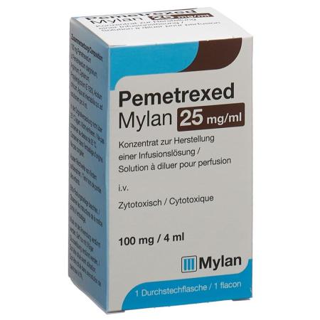 PEMETREXED Mylan Inf Konz 100 mg/4ml - PrimeCare Global