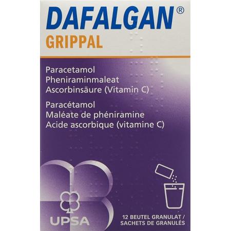 DAFALGAN GRIPPAL granules - PrimeCare Global