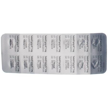 TADALAFIL Spirig HC film tablets 5 mg - PrimeCare Global