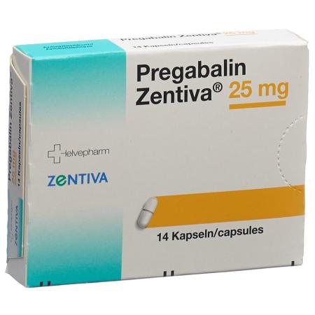 Pregabalin Zentiva Kaps 25 mg 56 pcs - PrimeCare Global
