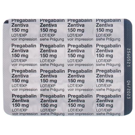 Pregabalin Zentiva Kaps 150 mg 56 Stk - PrimeCare Global