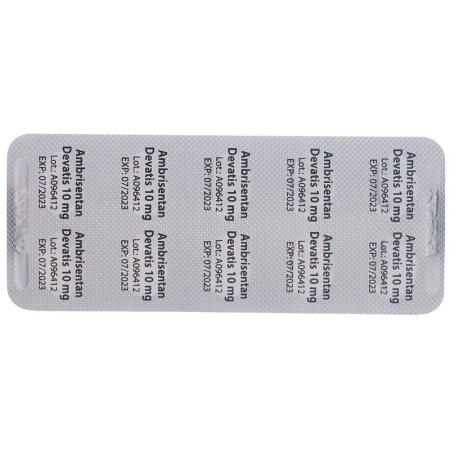 Ambrisentan Devatis Filmtabl 10 mg 30 Stk - PrimeCare Global