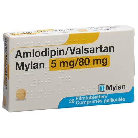 AMLODIPIN VALSARTAN Mylan Filmtabl 5/80mg - PrimeCare Global