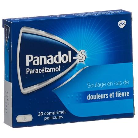 Panadol S Filmtablet 500 mg 20 pcs - PrimeCare Global
