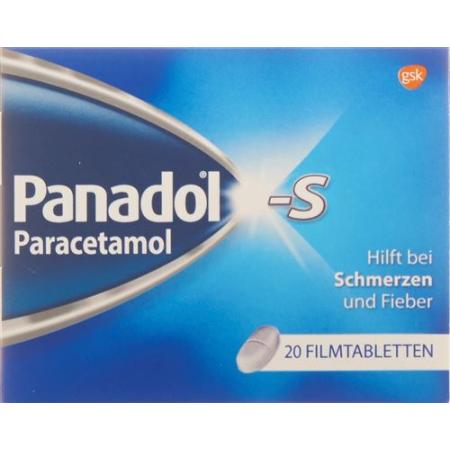 Panadol S Filmtablet 500 mg 20 pcs - PrimeCare Global