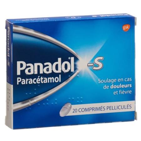 Panadol S Filmtablet 500 mg 20 pcs - PrimeCare Global