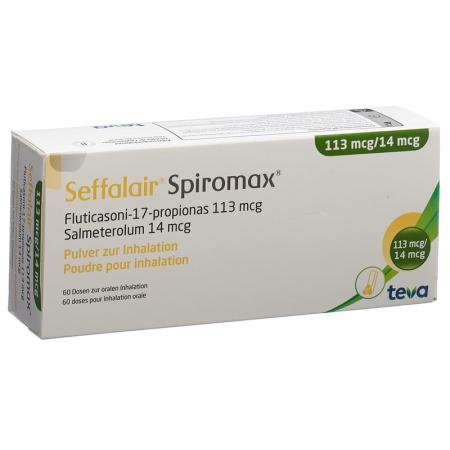 SEFFALAIR SPIROMAX Inh Plv 113/14 mcg - PrimeCare Global