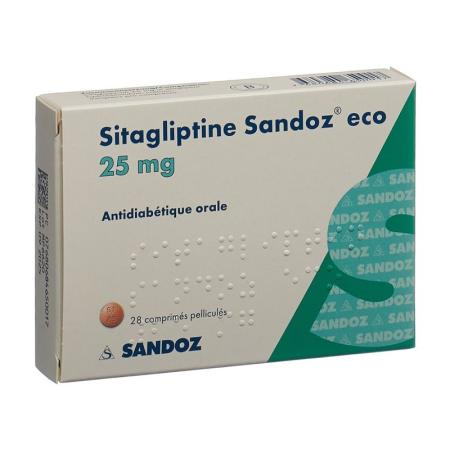 Sitagliptin Sandoz eco Filmtabl 25 mg 28 pcs - PrimeCare Global