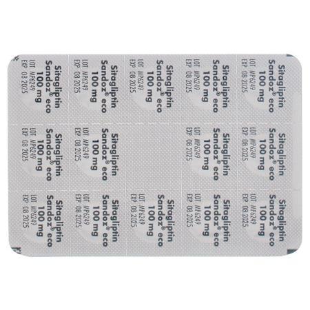 SITAGLIPTIN Sandoz eco film tablet 100 mg - PrimeCare Global