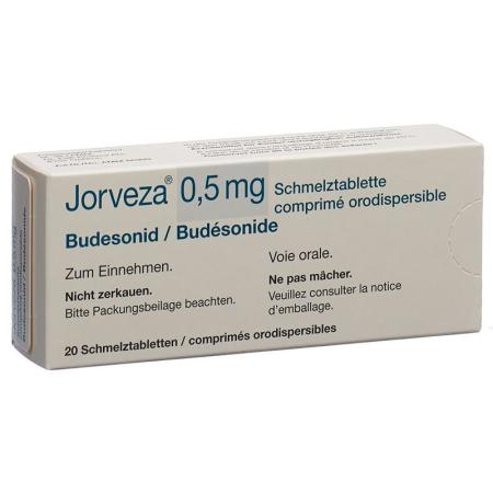 JORVEZA orodispersible tablet 0.5 mg - PrimeCare Global