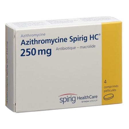 AZITHROMYCIN Spirig HC 250 mg - PrimeCare Global
