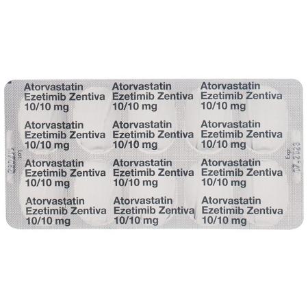 ATORVASTATIN Ezetimibe Zentiva Tabl 10/10mg - PrimeCare Global