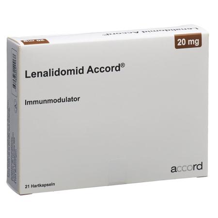 Lenalidomide Accord Kaps 20 mg 21 pcs - PrimeCare Global