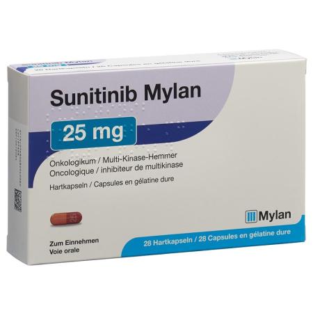 Sunitinib Mylan Kaps 25 mg 28 pcs - PrimeCare Global