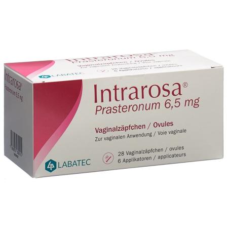 Intrarosa Vag Supp 6.5 mg with applicators 84 pcs - PrimeCare Global
