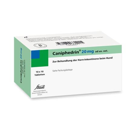 CANIPHEDRIN Tabl 20 mg ad us vet. - PrimeCare Global