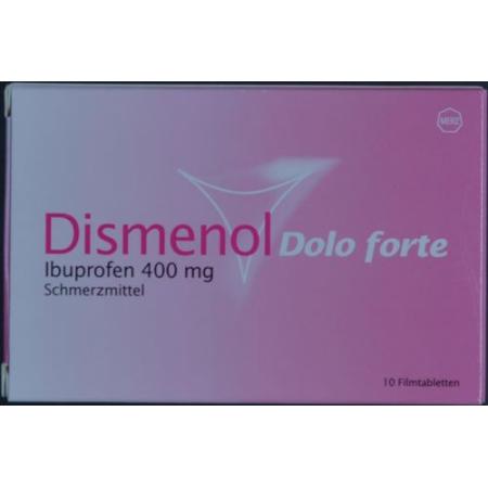 Dismenol Dolo forte Filmtabl 400 mg 10 pcs - PrimeCare Global