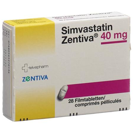 SIMVASTATIN Zentiva film tablets 40 mg - PrimeCare Global