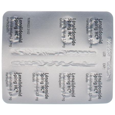 LENALIDOMIDE Spirig HC Caps 2.5 mg - PrimeCare Global