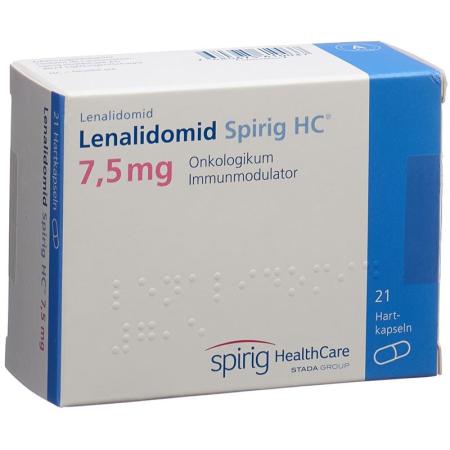 Lenalidomide Spirig HC Kaps 7.5 mg 21 pcs - PrimeCare Global