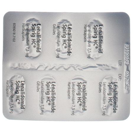 Lenalidomide Spirig HC Kaps 7.5 mg 21 pcs - PrimeCare Global