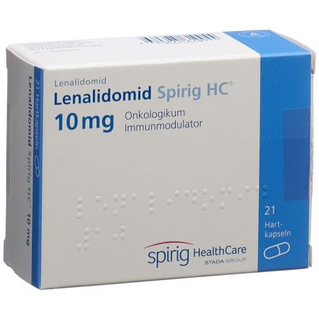 Lenalidomide Spirig HC Kaps 10 mg 21 pcs - PrimeCare Global