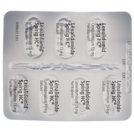 LENALIDOMIDE Spirig HC caps 15 mg - PrimeCare Global