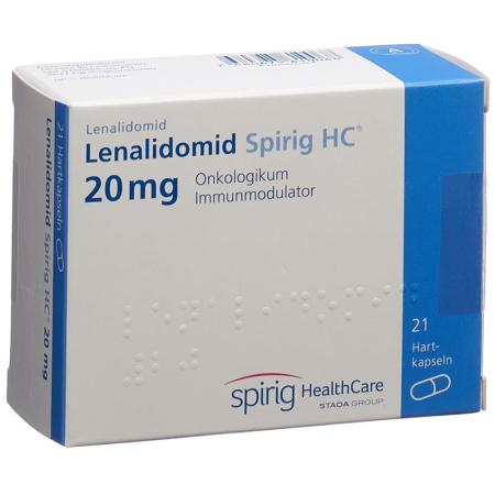 Lenalidomide Spirig HC Kaps 20 mg 21 pcs - PrimeCare Global
