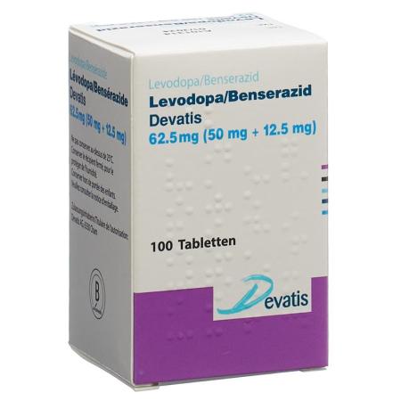 LEVODOPA/BENSERAZIDE Devatis Tabl 62.5 mg - PrimeCare Global