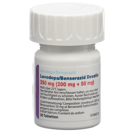 LEVODOPA/BENSERAZIDE Devatis Tabl 250 mg - PrimeCare Global