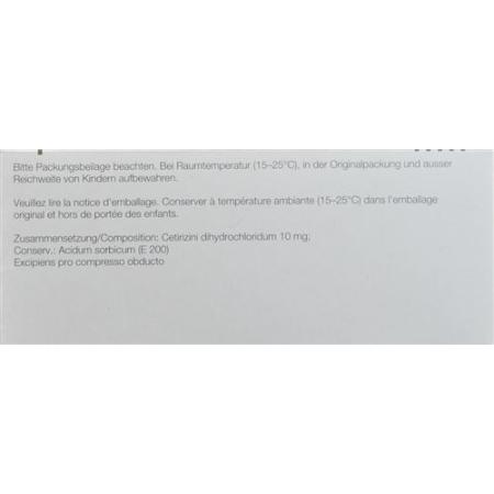 Cetirizin Helvepharm Filmtabl 10 mg 10 pcs - PrimeCare Global