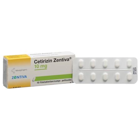 Cetirizin Zentiva Filmtabl 10 mg 30 pcs - PrimeCare Global
