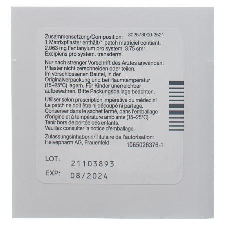 FENTANYL Zentiva TTS Matrixpfl 12 mcg/h - PrimeCare Global
