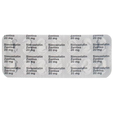 SIMVASTATIN Zentiva Filmtabl 20 mg - PrimeCare Global