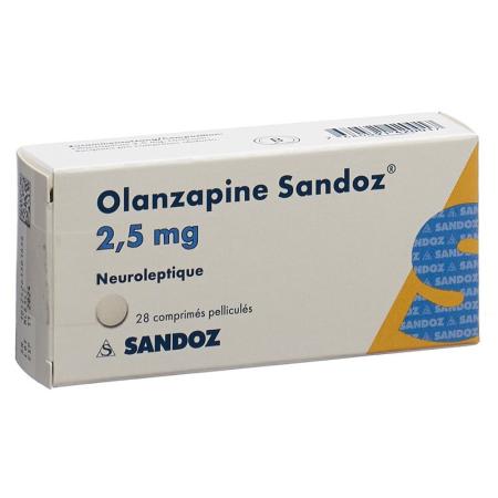 Olanzapine Sandoz film tablets 2.5 mg 2 x 49 pcs - PrimeCare Global