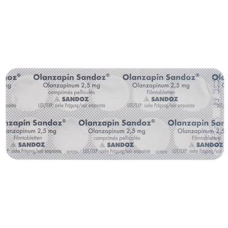Olanzapine Sandoz film tablets 2.5 mg 2 x 49 pcs - PrimeCare Global