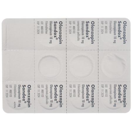OLANZAPINE Sandoz film tablets 10 mg - PrimeCare Global