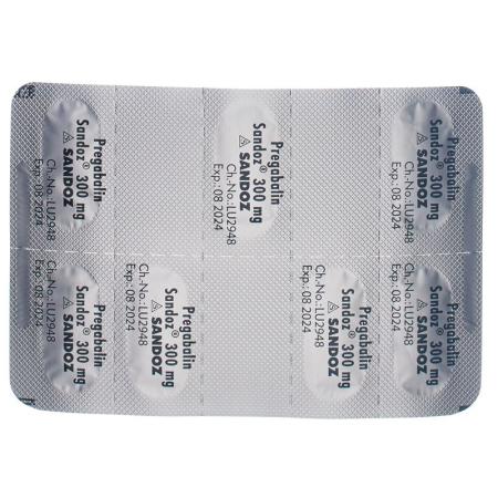 Pregabalin Sandoz Kaps 300 mg 3 x 56 pcs - PrimeCare Global