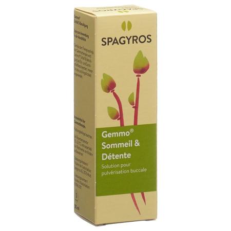 SPAGYROS GEMMO Sleep &amp; Calm Mouth Spray - PrimeCare Global