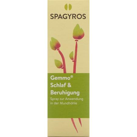 SPAGYROS GEMMO Sleep &amp; Calm Mouth Spray - PrimeCare Global