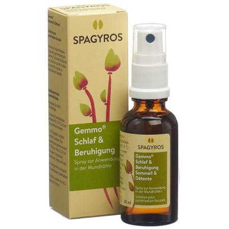 SPAGYROS GEMMO Sleep &amp; Calm Mouth Spray - PrimeCare Global